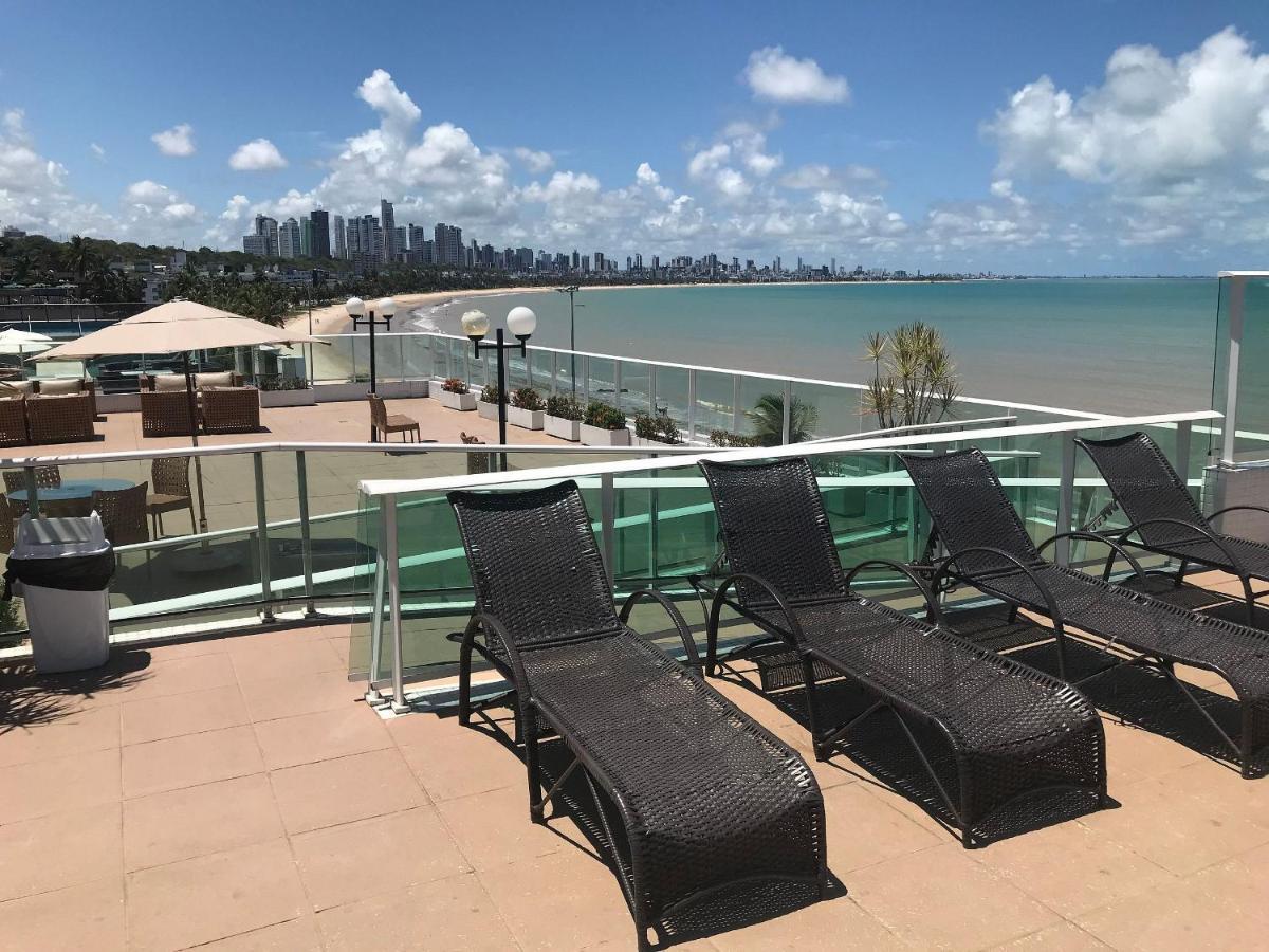 Bela Hospedagem - #Blue Sunset 501 - Conforto A Beira Mar De Cabo Branco Lägenhet João Pessoa Exteriör bild